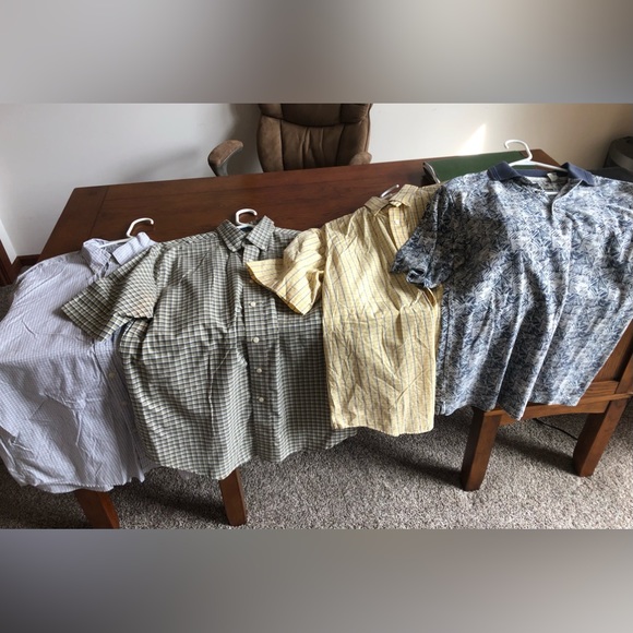 Make offer for all - MENS DRESS SHIRTS SOME WORN ONCE - Picture 2 of 11